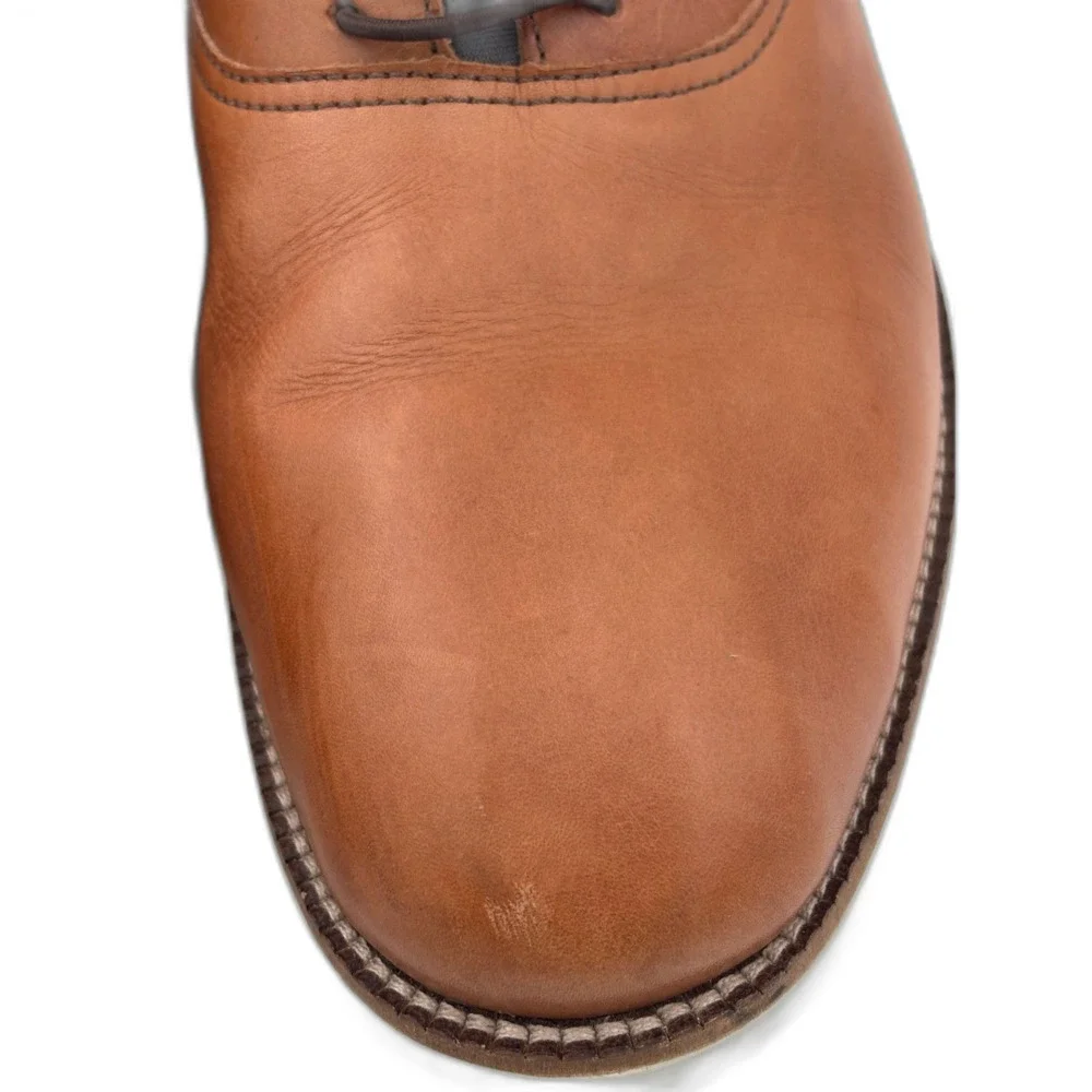 MARTIN DINGMAN Countryaire Saddle Leather Plain Toe Sport | Whiskey | 10.5